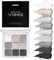 9 Colors Eyeshadow Palette – Smoky Black Theme, Matte & Glitter Convenient Portable Travel Eye Makeup Palette for Christmas & Music Festivals (Smoky Black)
