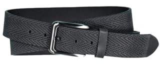 engbers Herren Ledergürtel Basic, 38819, Schwarz in Größe 100