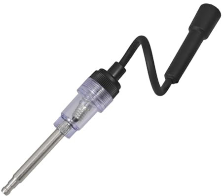 HAWILLOSCH Tester per Accensione Auto con Struttura Robusta e Affidabile Dispositivo per Test Accensione e Rilevamento Adatto per Auto