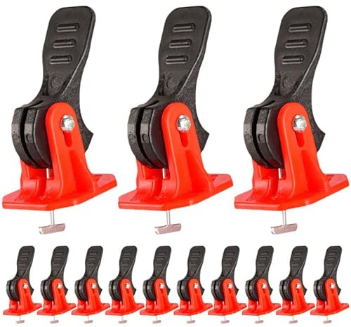 Gatuida Tile Leveling System: 50pcs Floor Tile Spacers 2mm Reusable T-Shaped Levelling Clips Adjustable Precision Tool Kit for Building Walls & Floors