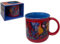 CARTOON Tazza Spiderman Marvel doppio colore modello mug in ceramica tazzone ciotola da colazione 355 ml per bambini