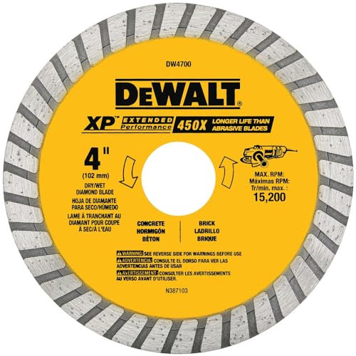 DEWALT DW4700 Diamond Saw Blade