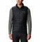 Columbia Men's Powder Pass Vest Puffer Vest Body Warmer, Black, Size XXL