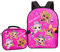 L.O.L. Surprise Backpack Combo Set - Girls' 4 Piece Backpack Set - L.O.L. Surprise Backpack & Lunch Kit (Hot Pink)