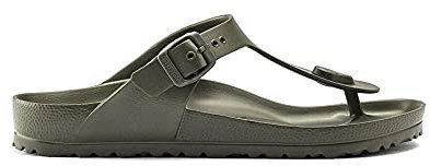 Birkenstock Unisex Gizeh Khaki, Eva Flip Flops, kaki, 45 EU