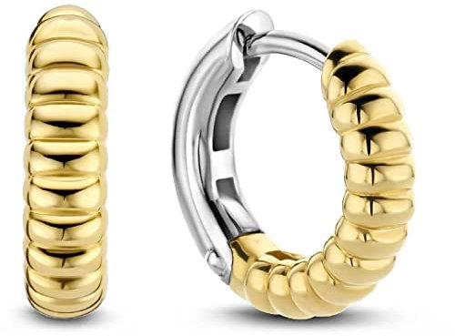 Ti Sento - Milano Damen-Creolen 925er Silber One Size Gold 32016988