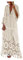 Ni_ka Robe Boheme Chic Jupe Longue FrangéE en Dentelle à Encolure en V Dress Femme Sexy Rose Taille S à 4XL Beige 44581 M