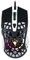 Konix Magic The Gathering Mouse gaming con cavo Ultra Light 70 g per PC - 7 livelli di DPI - Retroilluminazione LED - Bianco e nero