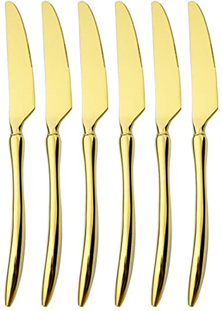 Set di Posate Set di Posate da Tavola in Acciaio Inox 18/10,Coltello