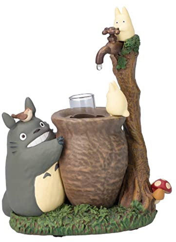 Studio Ghibli Mon Voisin Totoro – Totoro, Vase à Fleurs à Tige Unique avec Robinet de forêt bénélique