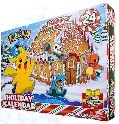 Bizak Pokemon Multi-Kalender 16 Figuren 5 cm + 8 Zubehör (63223066)