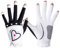 ThreeH Fingerlose Handschuhe 1 Paar Damen Golfhandschuhe Atmungsaktiv Anti-Rutsch Verstellbares Handgelenkband für Outdoor-Sport Reiten Fitness