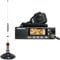 Kit radio CB President Johnson II ASC + antenna CB PNI ML70, lunghezza 70 cm, 26-30 MHz, 200 W