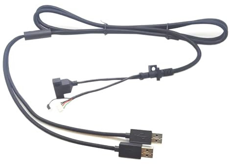 CHICHIYANG High Performance 1.8M Keyboard Braided Wire Cable USB Mechanical Keyboard Line for Logitech G413 G512 G513
