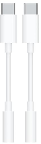 USB-C to 3.5mm Audio Headphone Adapter - HiFi 2 Pack Compatible with Apple iPhone 17 16 15 Samsung Galaxy S25 S24 S23 S22 S21 Plus Pro Max Ultra Pixel iPad - Type C to Aux Cord Jack Dongle Adapter