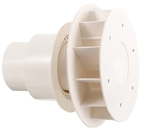 HOMOCONO White PVC Gutter Downspout Strainer with Effective Drainage and Flood Prevention for Roof Mount and Downspout Drainage Applications