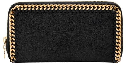 Stella McCartney Damen Geldbörse Nero, Nero, One Size, Luxuriöse minimalistische Optik
