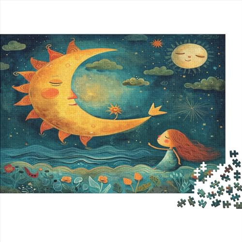 Night Sky Jigsaw Puzzles for Adults 1000 Piece Jigsaw Puzzles for Adults Home Puzzles for Adults Kids Educational Games Home Decoration Jigsaw Puzzle 1000pcs (75x50cm)