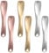 6 Pack Make up Spatula Metal Cosmetic Spatula for Skincare, Mini Cosmetic Scoops Reusable Face Mask Applicator for Facial Mask Cream Moisturizers Lotions