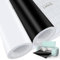2 Rollen Smart Vinyl Permanent for Cricut Explore 3/Maker 3, Smart Adhesive Vinyl Permanent 33x200cm Schwarz+Weiß Plotterfolie Selbstklebend Vinyl Roll für DIY T-Shirt Tassen Autos Banner Dekoration