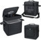 Undomip Borsa per il trasporto compatibile con ECOFLOW River 2 Max, Power Storage Bag con tracolla regolabile, morbida copertura generatore con cerniera laterale, 27 x 25,5 x 20 cm (nero, per River 2