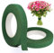 LTMMC 2 Rolls Florist Tape Green Floral Tape, Flower Arranging Accessories for Stem Wrapping and Floral Arrangements