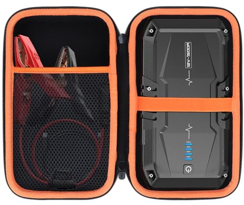 Lebakort ﻿Duro Viaggio Caso Custodia per AstroAI S8/AstroAI S8 Ultra Avviatore Batteria Auto