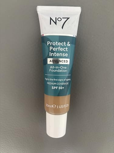 No7 Protect and Perfect Advanced All in One Foundation, 30ml, Sepia
