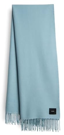 someday Damen Schal | Weicher Schal BILUNDA in Two-Tone Optik arctic blue, 0