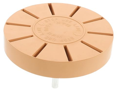 TOBBOMEY Gummi radier rad für Bohrmaschine Pneumatisch Langlebig Kratzfest Effiziente Entfernung von Klebstoff Aufklebern und Folien für Auto lack und Glas Vielseitig und Handlich