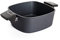 Woll Diamond Lite Kasserolle viereckig - Induktiv -, 22x22 cm, 9 cm hoch, 3.5 Liter, mit 2 Seitengriffen - Geeignet für alle Herdarten, Aluminiumguss, Antihaft-Versiegelung, backofenfest, anthrazit