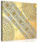 ForWall Bilder Canvas Mandala in Gold - O2 (80cm. x 80cm.) Leinwandbilder Wandbild AMFPP10118O2