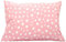 Star Kleinkind-Kissenbezüge, 33 x 45 cm, Kissenbezüge für Reisekissen, Baby-Kissenbezug, Stern-Kissenbezug, atmungsaktives Kissen für Kleinkinder, rosa Stern
