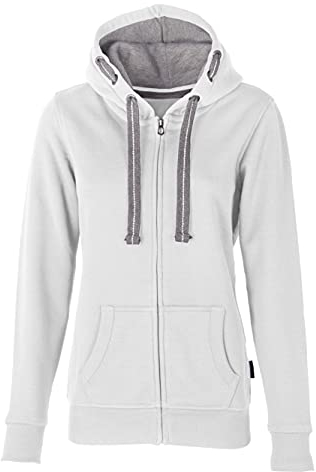 HRM Damen Jas F hoodie, Offwhite, S EU