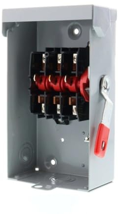 SIEMENS 3P 60A 240V Interruptor de seguridad general para interiores, no fusible