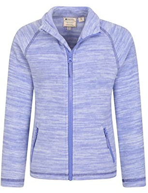 Mountain Warehouse Snowdonia II Kids Fleece Dark Purple Kids Size 5-6 Years