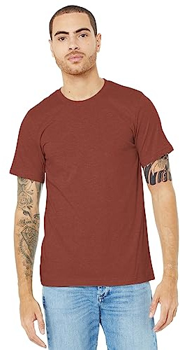 Bella Canvas Adults Unisex Heather CVC T-Shirt (XL) (Heather Clay Brown)