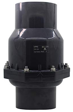 Rückschlagventil abfluss rückstauklappe abwasser rückstauverschluss vertikal PVC innendurchmesser 20 25 32 40 50 63 75 90 110 125 160 200mm (Innendurchmesser 110mm)