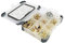 TIMCO Picture Hanging Kit Tray - 179pcs - Brass Plated Picture Plates, Hangers, D-Rings, Picture Nails, Sawtooth Brackets and Hooks