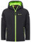 Höhenhorn Cledo Kinder Softshelljacke Kids Schwarz/Grün Gr. 140