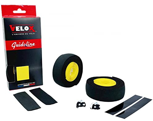 VELOX Lenkerband Maxi Cork Bi-Color schwarz/gelb