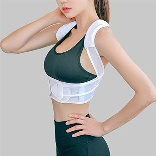 ENPAP Back Posture Correction Belt Lumbar Braces Light Breathable Men Women Back Support Bandage (Color : OneColor, Size : L Code)