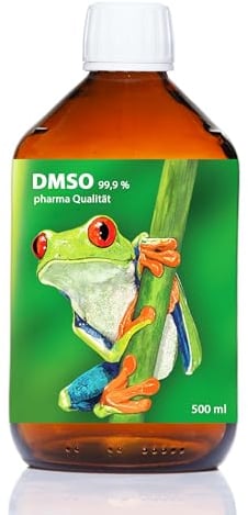 DMSO 99,9 Prozent – Dimethylsulfoxid Ph. Eur. Qualität unverdünnt – 100ml, 500ml, 1000ml – vielseitig einsetzbar – Braunglasflasche – ohne Zusatzstoffe – vegan – naturrein