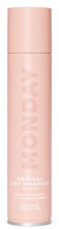 MONDAY HAIRCARE ORIGINAL Dry Shampoo with Keratin, oil-absorbing for All Hair Types 200 mL
