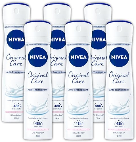 NIVEA Deospray Original Care Deodorant 6 x 150 ml