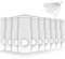 Cle USB 8 Go, EASTBULL Clé USB 2.0 Flash Drive Clef USB Pivotant Stockage Disque Mémoire Stick Pendrive avec 10 Cordes (8GB*10PCS)