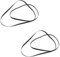 Create idea Cinghia di trasmissione in gomma per giradischi per giradischi, compatibile con Pioneer PL-Z91 PL-Z92 PL-Z93 PL-Z94 PL-Z95