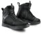SHIMA REBEL 2.0 Scarpe Moto Uomo Pelle Ventilata Estive Scarpa Sneakers Proteggi Touring Protezione Cerniera Laterale Suole Antiscivolo Estate Abbigliamento (Uomini, Ventilato Nero, 48)