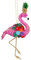 Gisela Graham Karneval Flamingo Christbaumschmuck