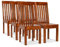 KATERYY Esszimmerstühle 6 STK. Massivholz mit Palisander-Finish,Elegante Esszimmerstühle aus massivem Akazienholz für einen modernen Essbereich Esszimmerstühle